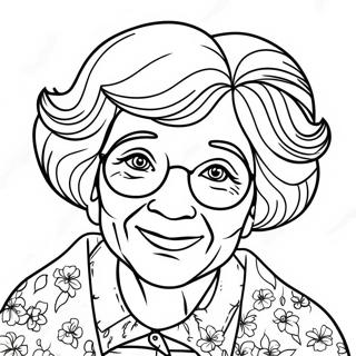 I Love My Grandma Coloring Page 47953-38274