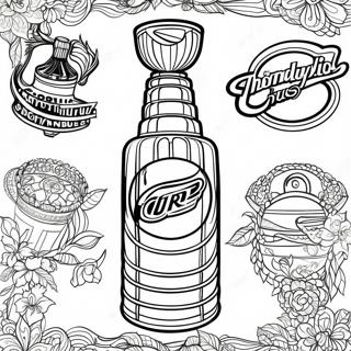 Stanley Cup Coloring Pages