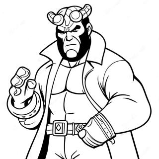 Hellboy Coloring Page 47973-38295