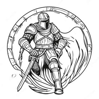 Dark Souls Coloring Page 47983-38297