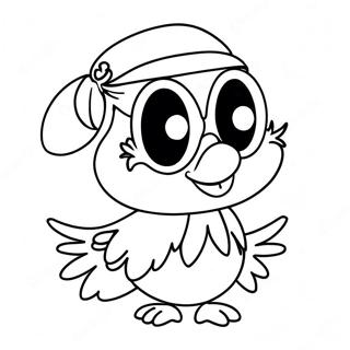 Gangster Tweety Bird With Cool Sunglasses Coloring Page 47994-38315