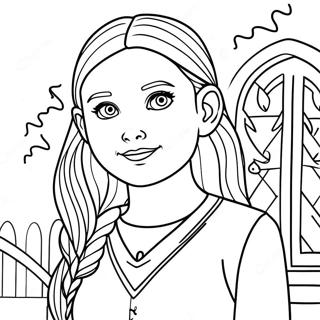 Ginny Weasley Magical Adventure Coloring Page 48003-38312