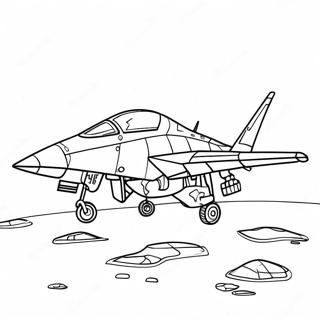 A10 Warthog Coloring Pages