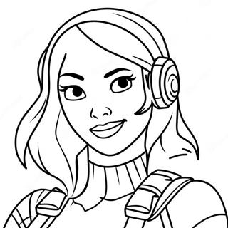 Fortnite Imani Coloring Page 48093-38387