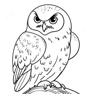 Snowy Owl Coloring Page 48103-38395