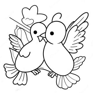 Doves Of Peace Coloring Page 48144-38436