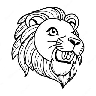 Roaring Lion Coloring Page 48164-38446