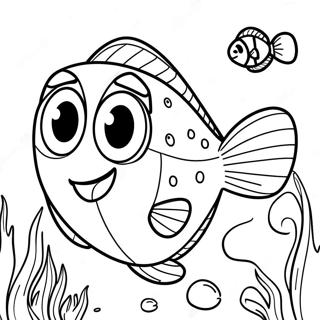 Finding Dory Coloring Page 4816-3958