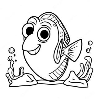 Finding Dory Coloring Page 4816-3959