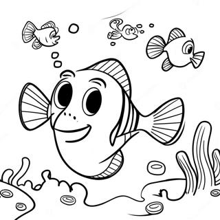 Finding Dory Coloring Page 4816-3960