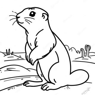 Prairie Dog Coloring Page 48173-38450