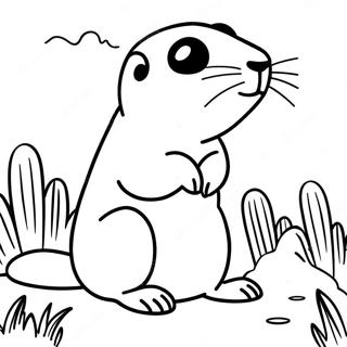 Prairie Dog Coloring Page 48173-38451