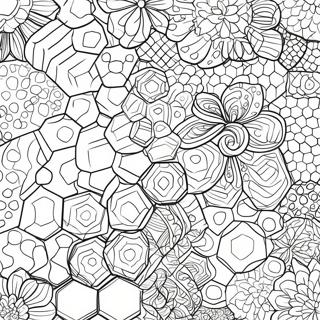 Coloring Pages Geometric Patterns