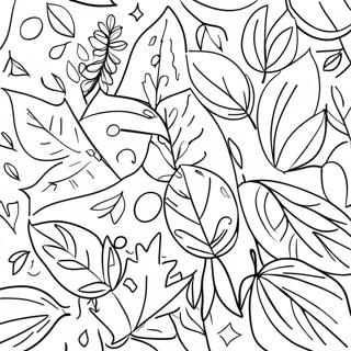 Autumn Leaves Math Coloring Page 48224-38496