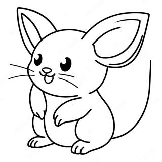 Raichu Coloring Page 4826-3966