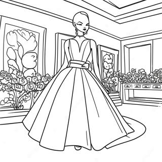 Dior Activity Coloring Page 48283-38535