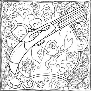 Shotgun Coloring Page 48293-38550