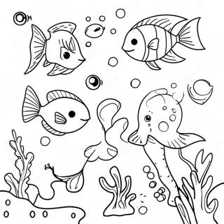 Under The Sea Coloring Page 48313-38558