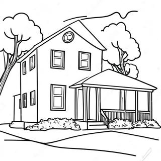 Real Estate Coloring Page 48343-38587