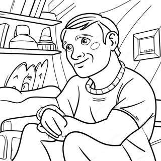 Kelso S Thoughtful Choices Coloring Page 48354-38597