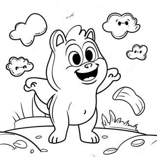 Silly Farting Animals Coloring Page 48404-38641