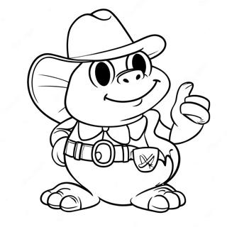 Sheriff Toadster Coloring Page 48423-38652