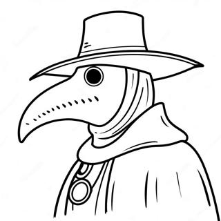 Plague Doctor Coloring Page 48443-38667