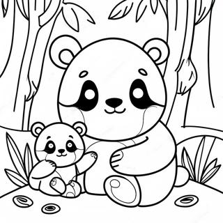 Panda For Adults Coloring Pages