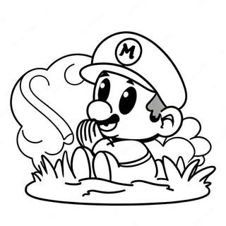 Baby Mario Coloring Pages