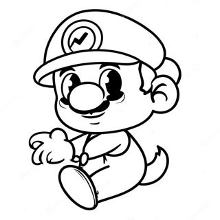 Baby Mario Coloring Page 48463-38688