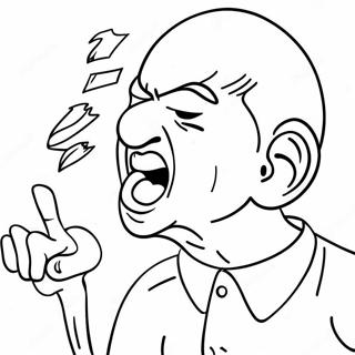 Anger Management Techniques Coloring Page 48483-38708