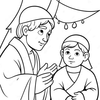 Parable Of The Two Sons Coloring Page 48543-38754