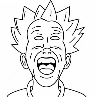 Beavis Laughing Hysterically Coloring Page 48574-38776