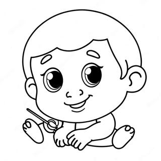 Baby John Coloring Pages