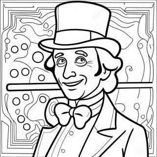 Wonka Bar Coloring Pages