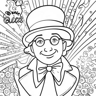 Wonka Bar Coloring Page 48713-38882