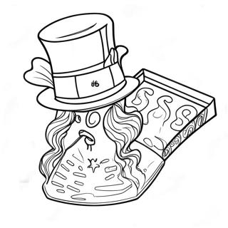 Golden Wonka Bar Coloring Page 48714-38888