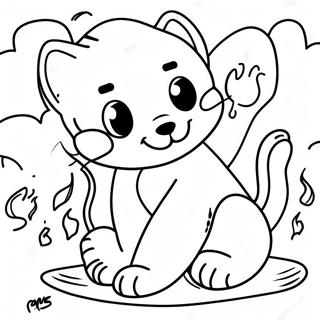 Paws Of Fury Coloring Pages