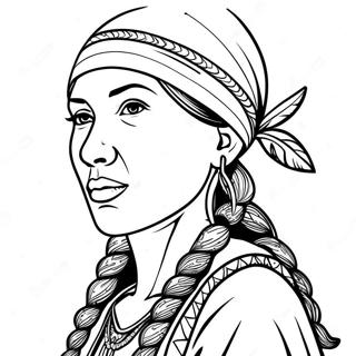 Sacagawea Coloring Page 48753-38914