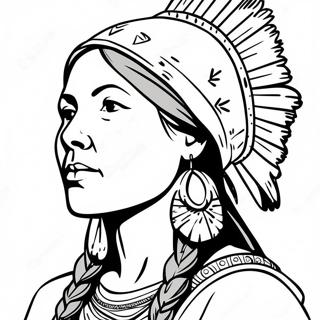 Sacagawea Coloring Page 48753-38916