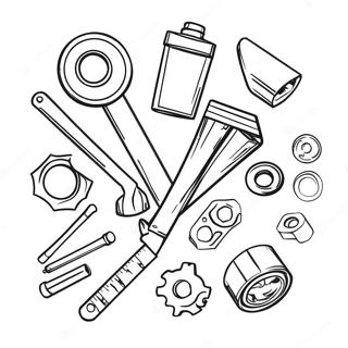 Mechanic Coloring Pages