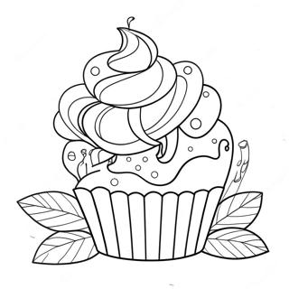 Detailed Dessert Coloring Pages