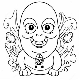 Evil Characters Coloring Page 48793-38941