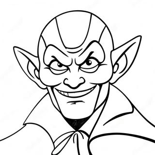 Evil Characters Coloring Page 48793-38943