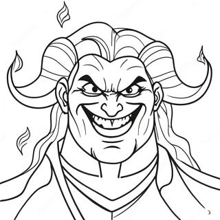 Evil Characters Coloring Page 48793-38944