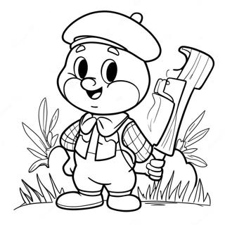 Elmer Fudd Coloring Pages