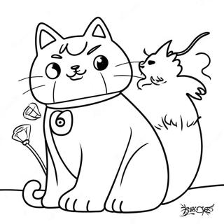 Battle Cats Coloring Page 48903-39035