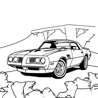 Pontiac Firebird Coloring Pages