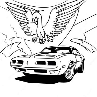 Pontiac Firebird Coloring Page 48943-39067