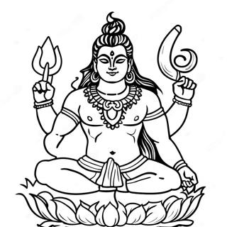 Shiva Coloring Page 48953-39075